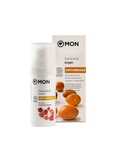 Crema facial de argan antiarrugas bio 50ml Mon Deconatur